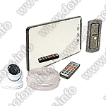 Комплект видеодомофона Eplutus EP-2232 и уличной камерой KDM-6413G